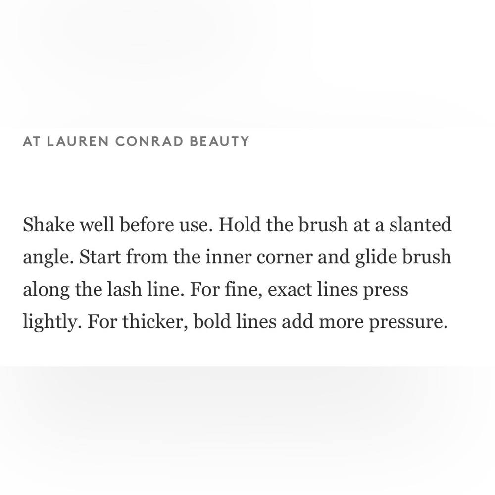 FORMULA Z HAPPY STICK DUAL COLOUR EYELINER & LAUREN CONRAD BLACK LIQUID EYELINER - Picture 7 of 16